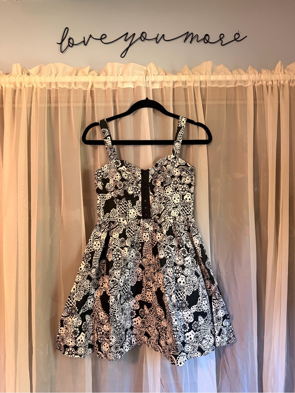 Hot Topic Sugar Skull Dress
